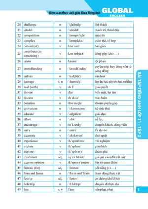 global success - bài tập tiếng anh lớp 11 - tập 2 (có đáp án)