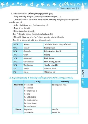 global success - bài tập tiếng anh lớp 7 - tập 1 (có đáp án) (tái bản 2024)