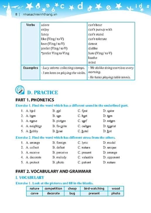global success - bài tập tiếng anh lớp 7 - tập 1 (có đáp án) (tái bản 2024)