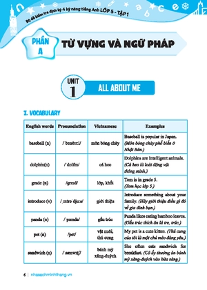 global success - bộ đề kiểm tra định kỳ 4 kỹ năng tiếng anh lớp 5 - tập 1 (có đáp án)