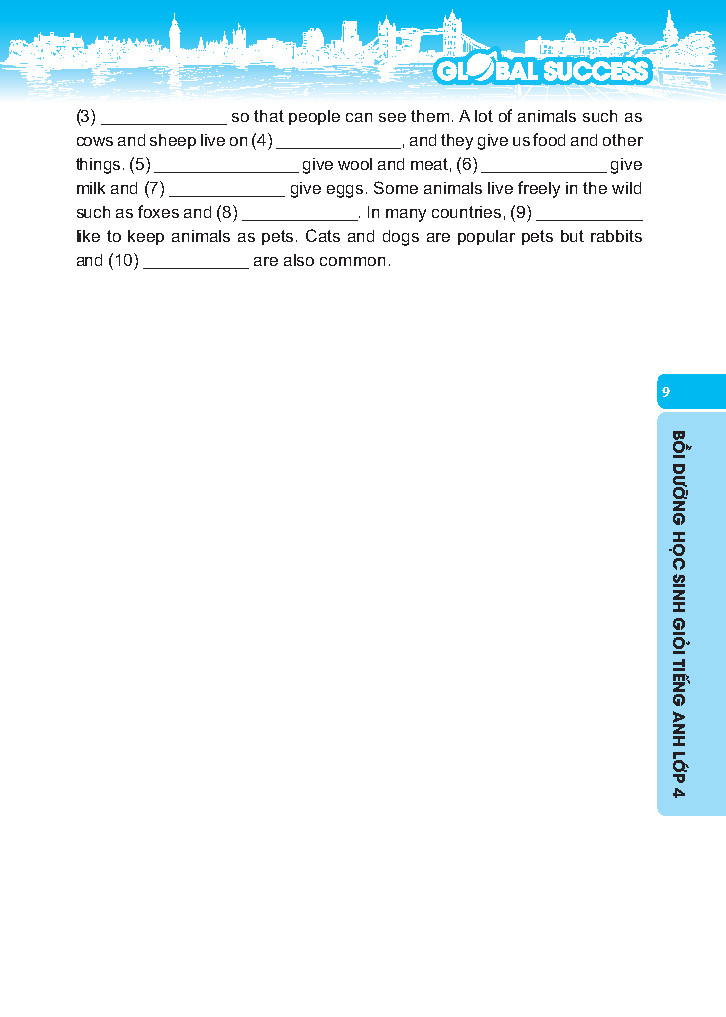 global success - bồi dưỡng học sinh giỏi tiếng anh 4 - có đáp án