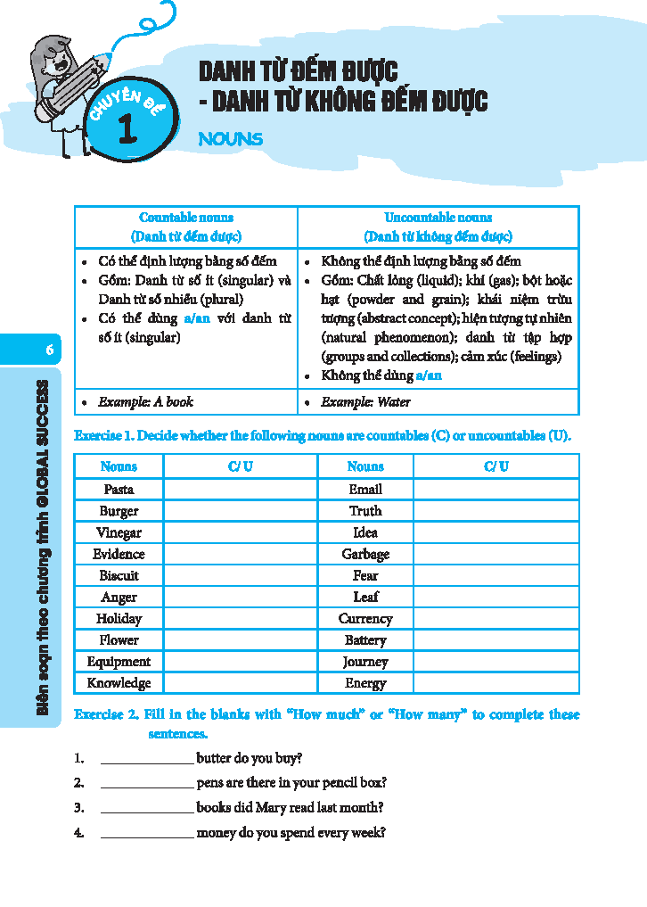 global success - bồi dưỡng học sinh giỏi tiếng anh 6 - có đáp án