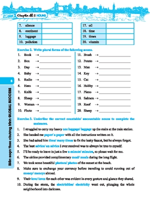 global success - chinh phục ngữ pháp và bài tập tiếng anh lớp 6 - tập 2 (có đáp án) (tái bản)