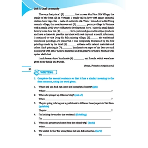 global success - chinh phục ngữ pháp và bài tập tiếng anh lớp 9 - tập 1 - có đáp án