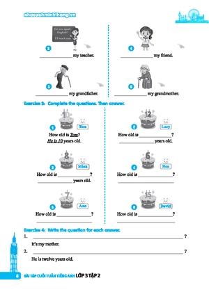 global success - em học giỏi tiếng anh lớp 3 tập 2 (có đáp án)