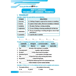 global success - em học giỏi tiếng anh lớp 9 - tập 2 (có đáp án)