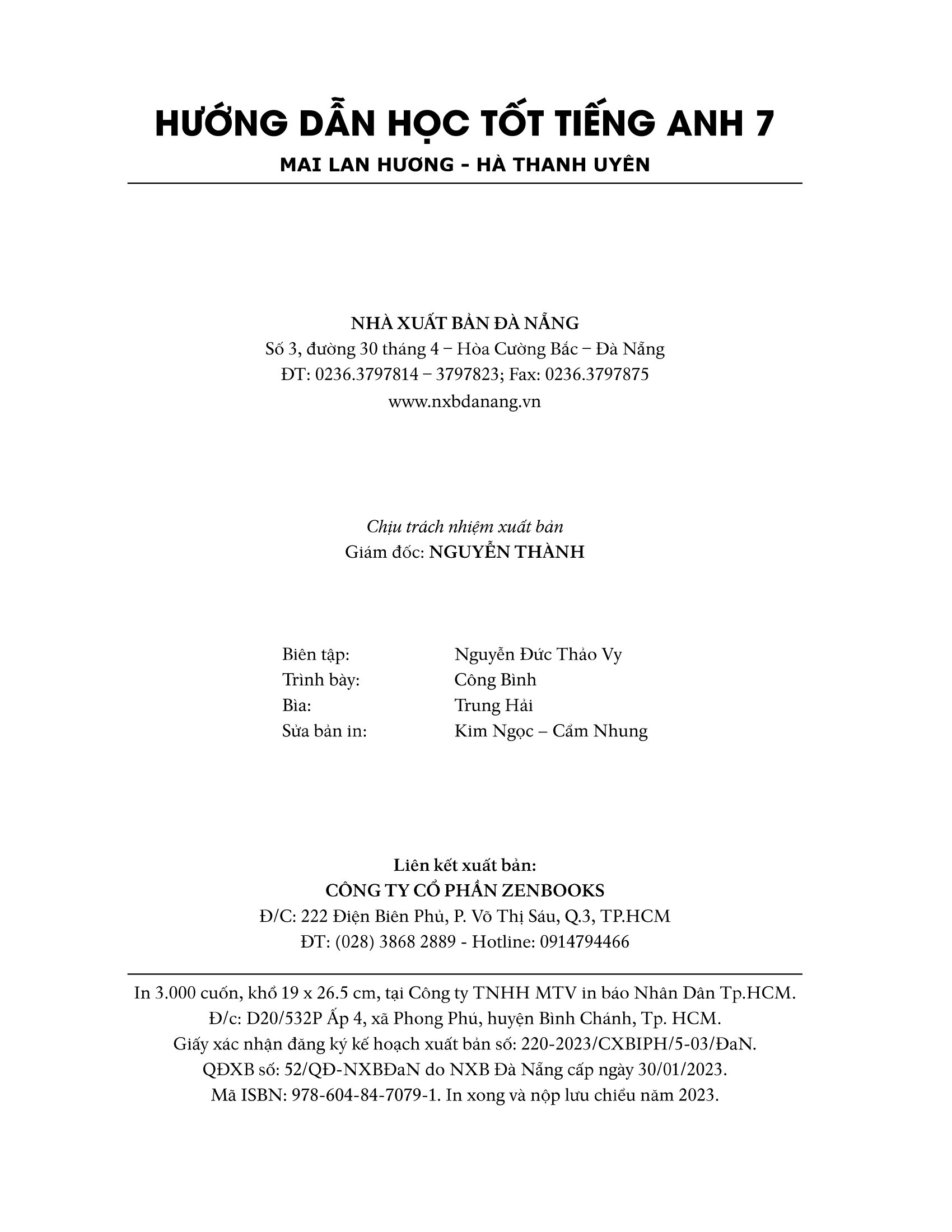 global success - hướng dẫn học tốt tiếng anh 7 (dùng kèm sgk tiếng anh 7)