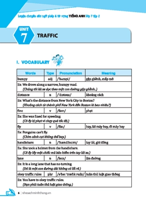 global success - luyện chuyên sâu ngữ pháp và từ vựng tiếng anh lớp 7 - tập 2 (tái bản 2024)