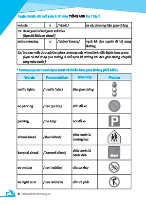global success - luyện chuyên sâu ngữ pháp và từ vựng tiếng anh lớp 7 - tập 2 (tái bản 2024)