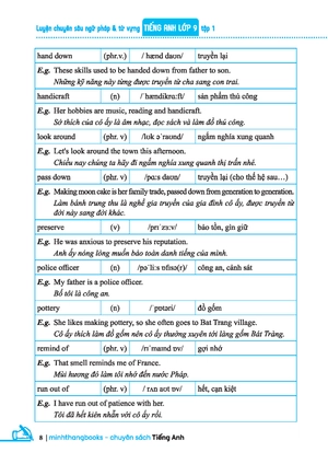 global success - luyện chuyên sâu ngữ pháp và từ vựng tiếng anh lớp 9 - tập 1