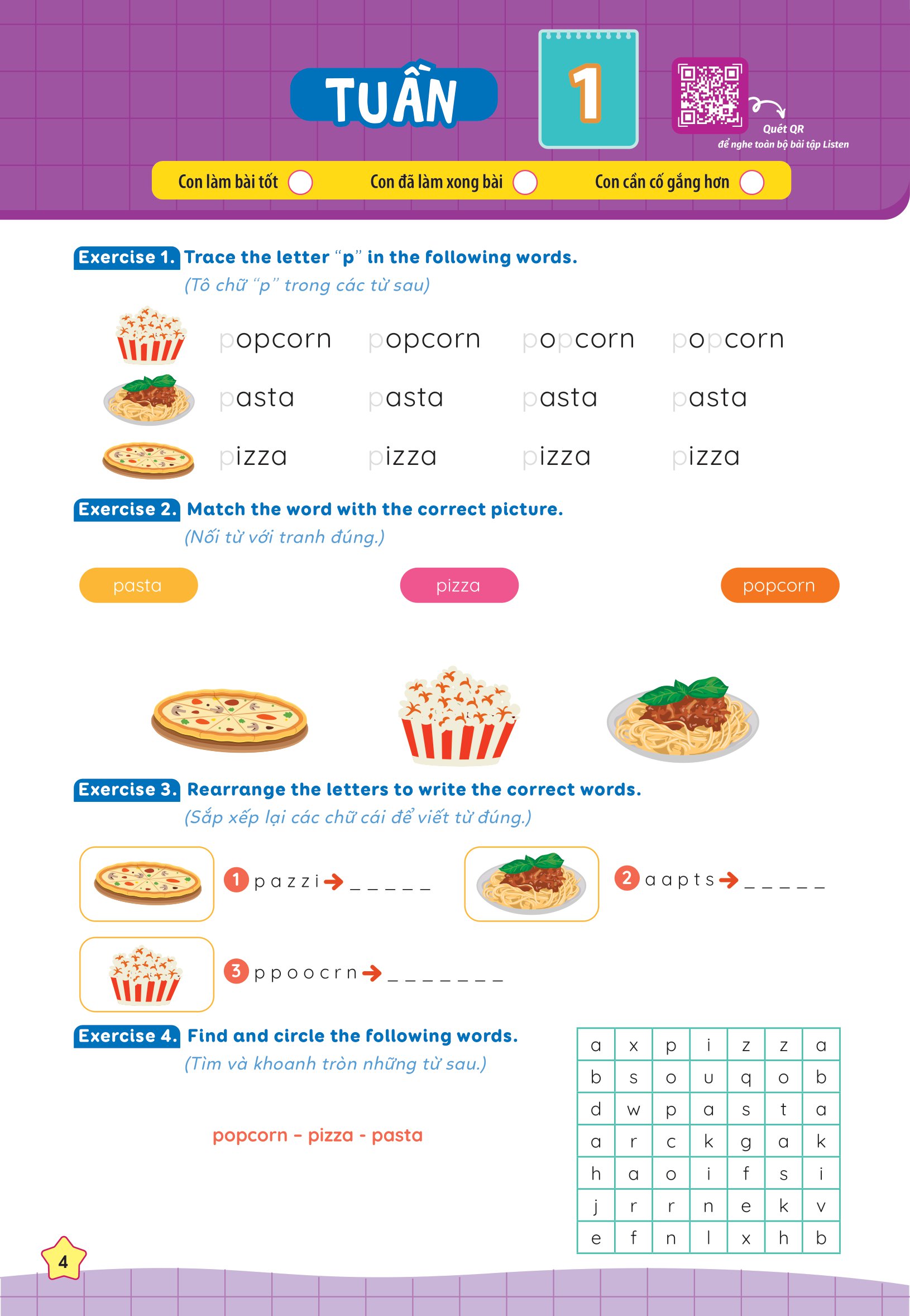 global success - phiếu bài tập cuối tuần tiếng anh 2