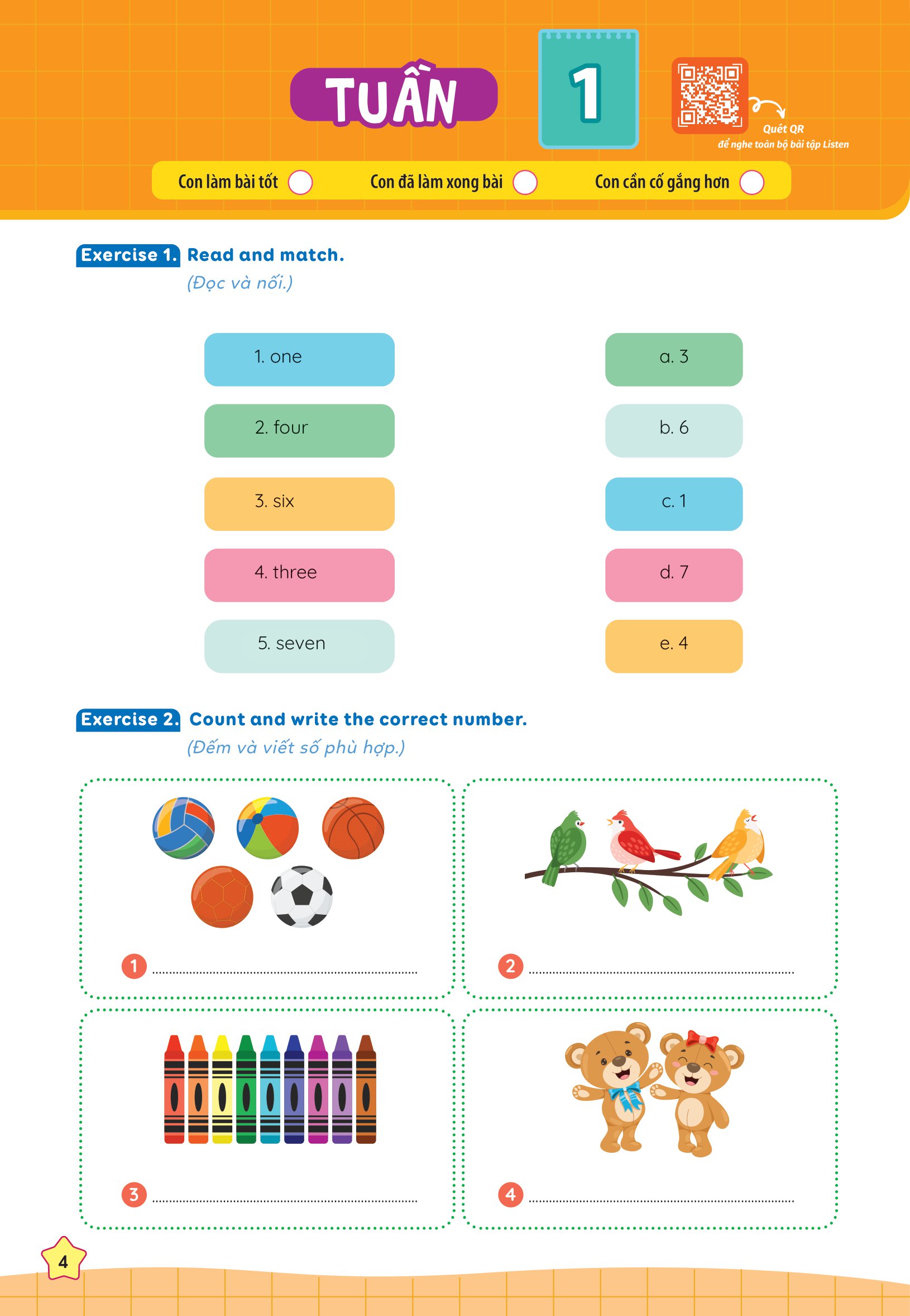 global success - phiếu bài tập cuối tuần tiếng anh 3