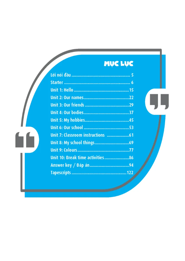 global success - trọng tâm ngữ pháp tiếng anh lớp 3 - tập 1 (có đáp án)