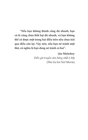 go for no! đập tan nỗi sợ bị từ chối