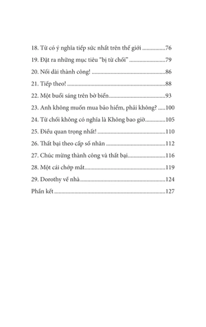 go for no! đập tan nỗi sợ bị từ chối