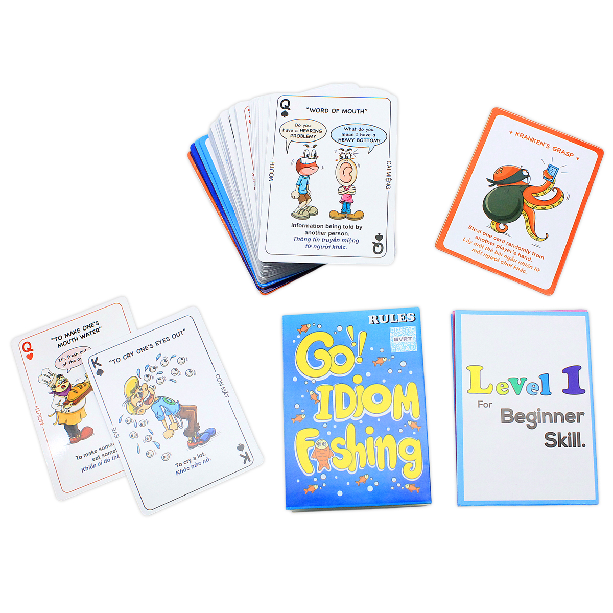 go idiom fishing - vui học tiếng anh