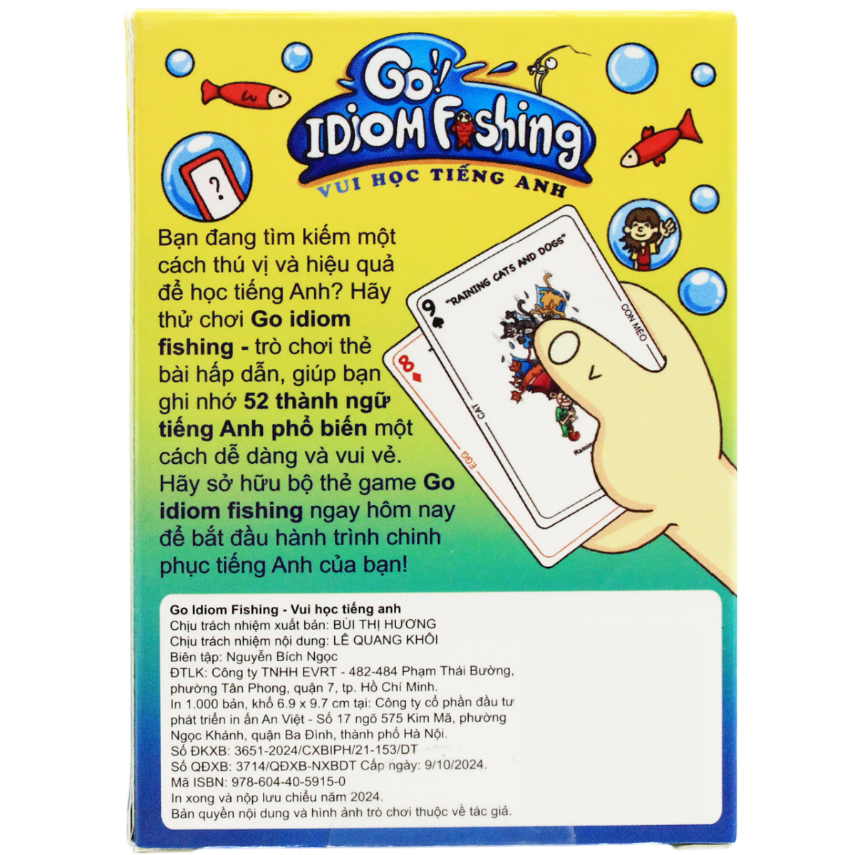 go idiom fishing - vui học tiếng anh