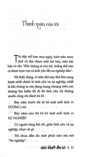 góc khuất đàn bà