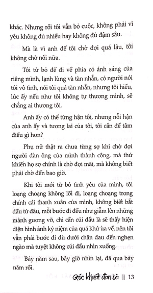 góc khuất đàn bà