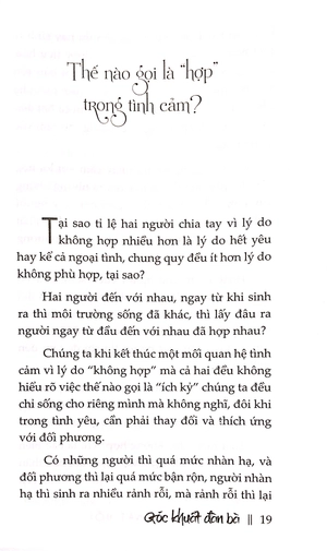 góc khuất đàn bà