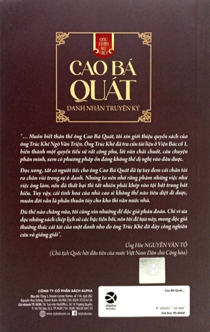 góc nhìn sử việt - cao bá quát - danh nhân truyện ký