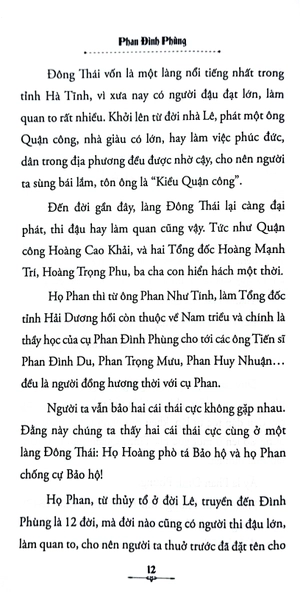 góc nhìn sử việt - phan đình phùng - một nhà lãnh đạo 10 năm kháng chiến (1886-1895) ở nghệ tĩnh - sơn trung tể tướng - vị tể tướng giữa đại ngàn