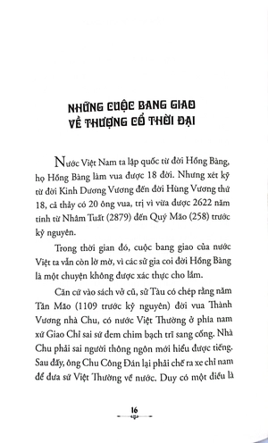 góc nhìn sử việt - việt hoa bang giao sử - từ thời thượng cổ đến thời đại cận kim