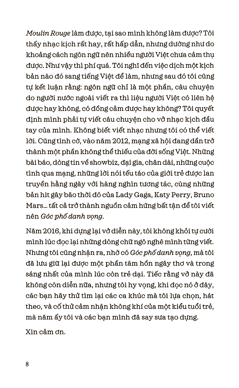 góc phố danh vọng