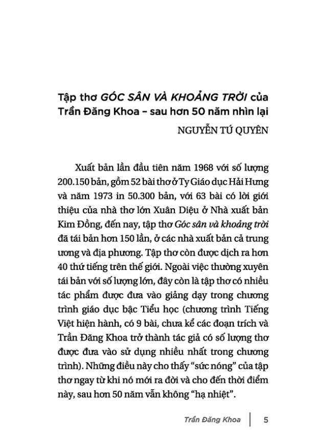 góc sân và khoảng trời