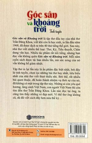 góc sân và khoảng trời (tái bản 2023)