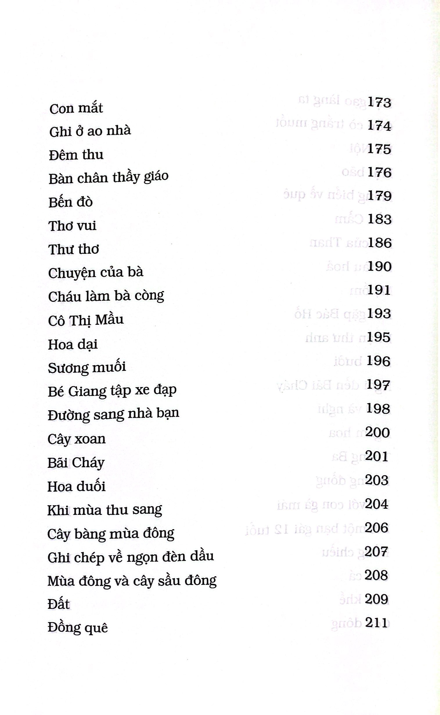 góc sân và khoảng trời - tinh tuyển (tái bản 2023)