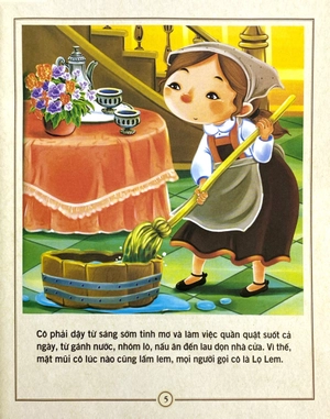 gợi mở tâm hồn trẻ - cô bé lọ lem