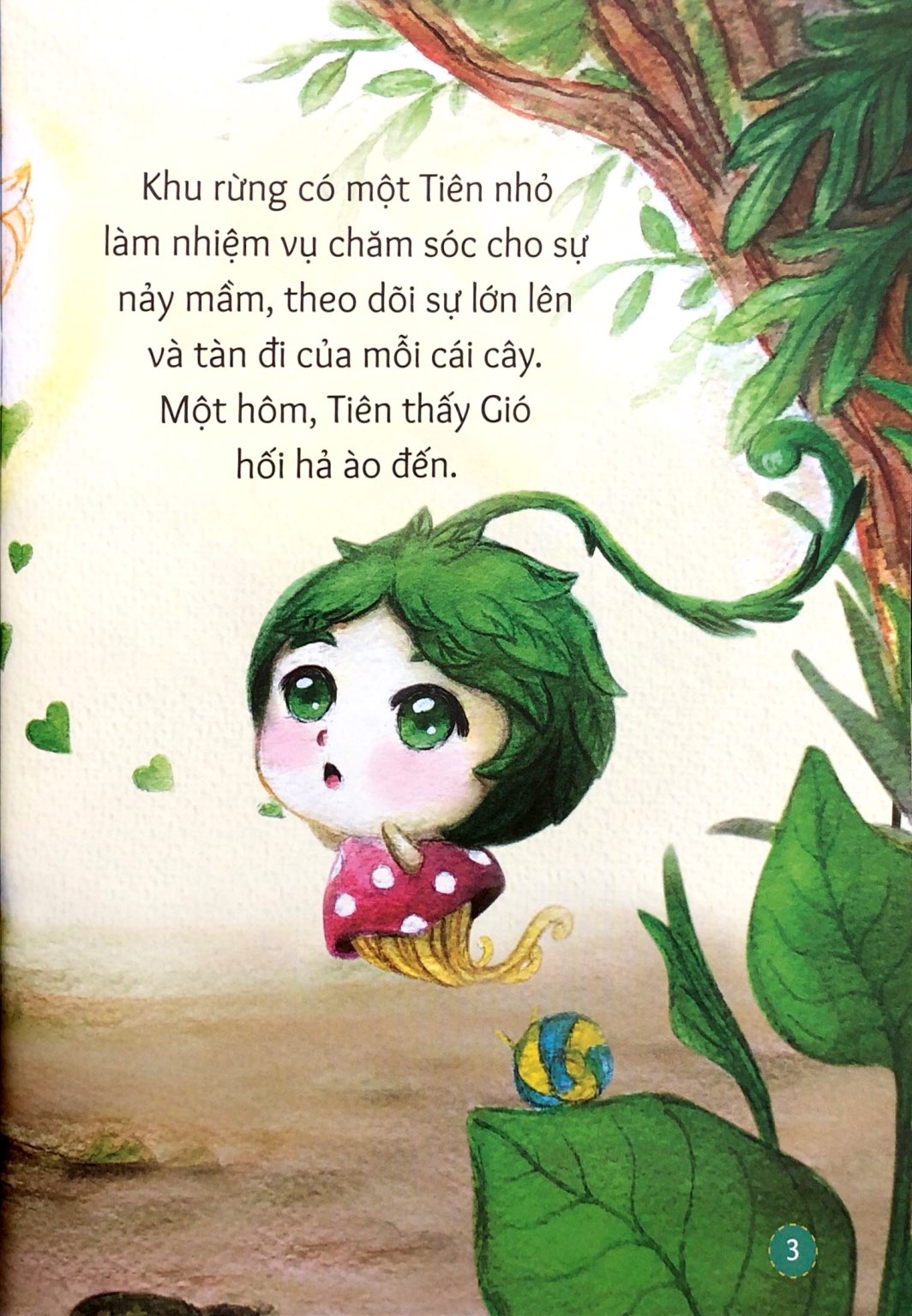 gợi mở trí tưởng tượng - chuyện kể cuối của bà cổ thụ - bài học để học yêu thương cây cối