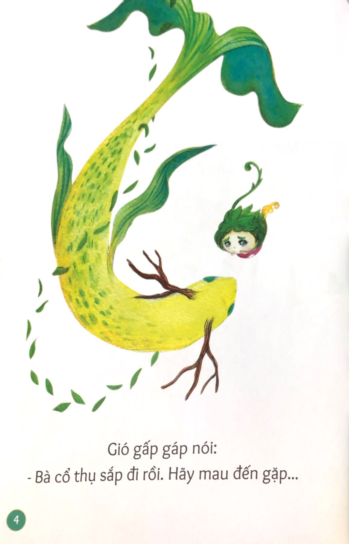 gợi mở trí tưởng tượng - chuyện kể cuối của bà cổ thụ - bài học để học yêu thương cây cối