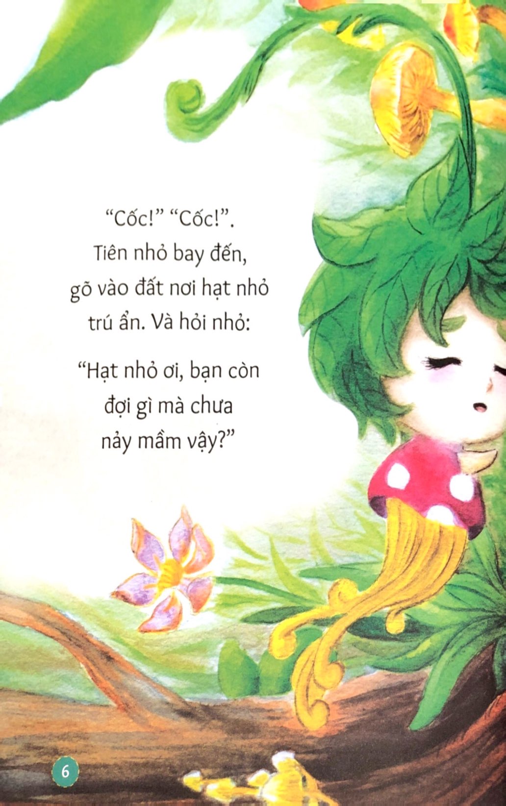 gợi mở trí tưởng tượng - hạt nhỏ không chịu nảy mầm - bài học vượt qua sợ hãi và dũng cảm lớn lên