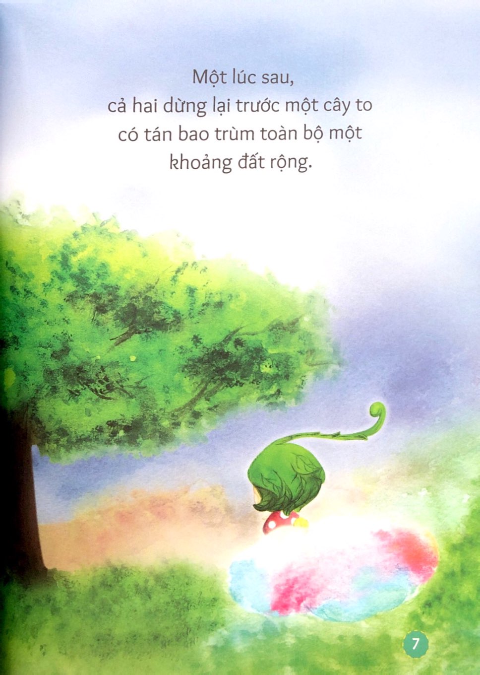 gợi mở trí tưởng tượng - nỗi buồn của cây ích kỷ - bài học dũng cảm nhận lỗi và sửa lỗi