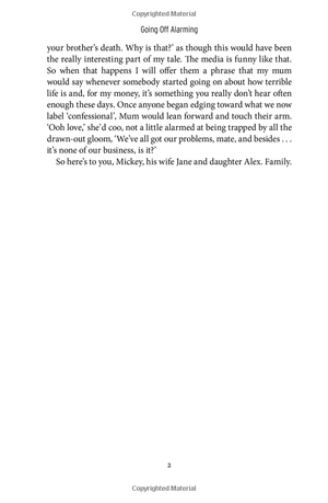 going off alarming: volume 2 : the autobiography