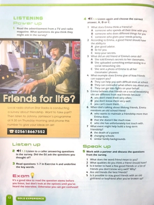 gold experience b2 students' book