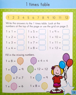 gold stars magnetic board and magnets: times table