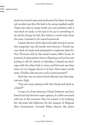 goldie vance: the hocus-pocus hoax