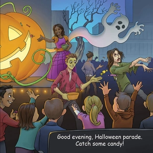 good night halloween