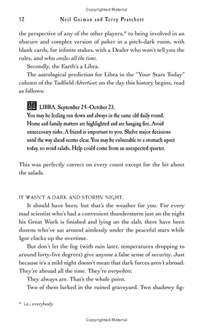 good omens - the nice and accurate prophecies of agnes nutter, witch