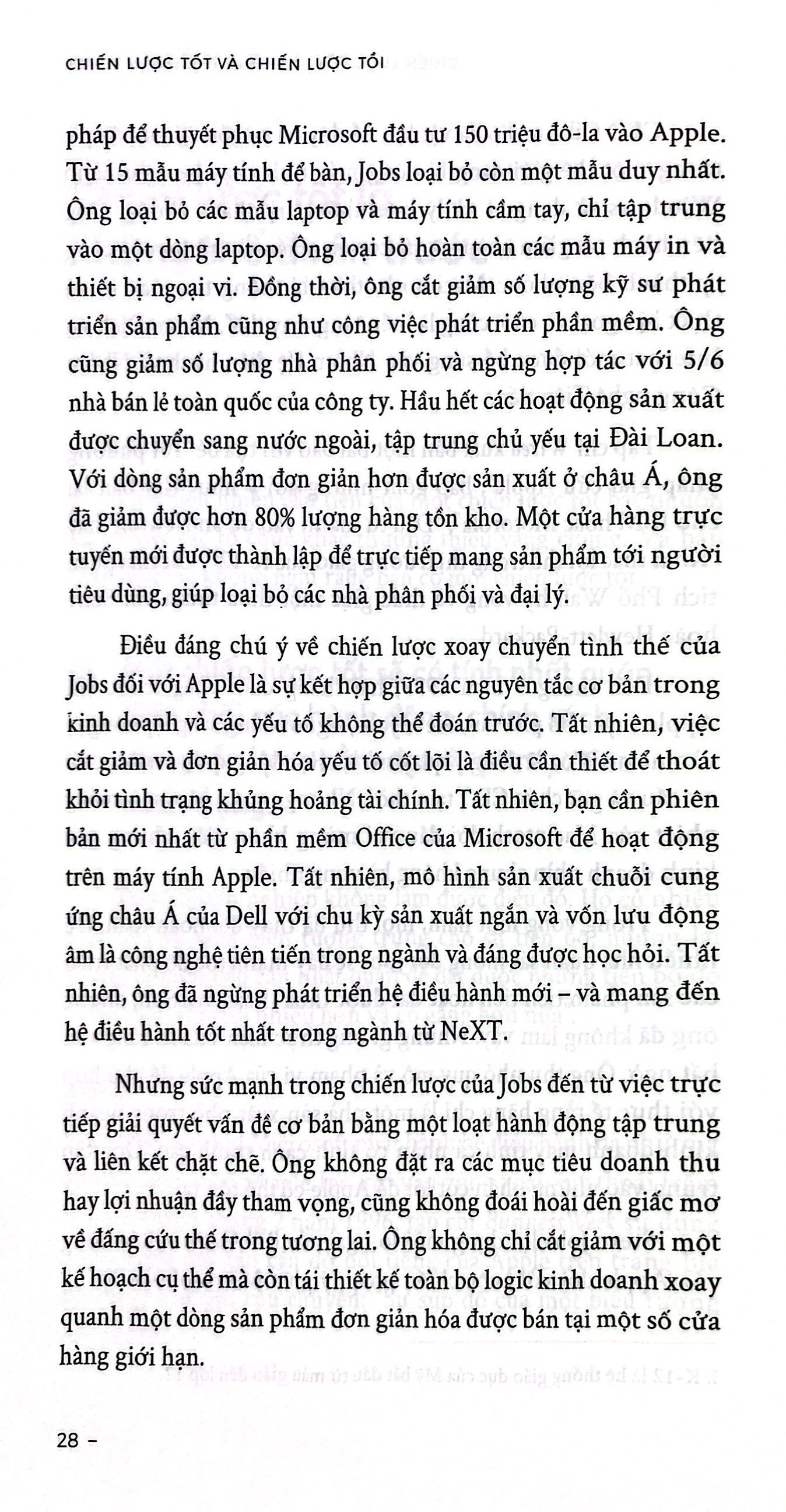 good strategy bad strategy - chiến lược tốt và chiến lược tồi - giã từ những ý niệm viển vông và định nghĩa lại về chiến lược