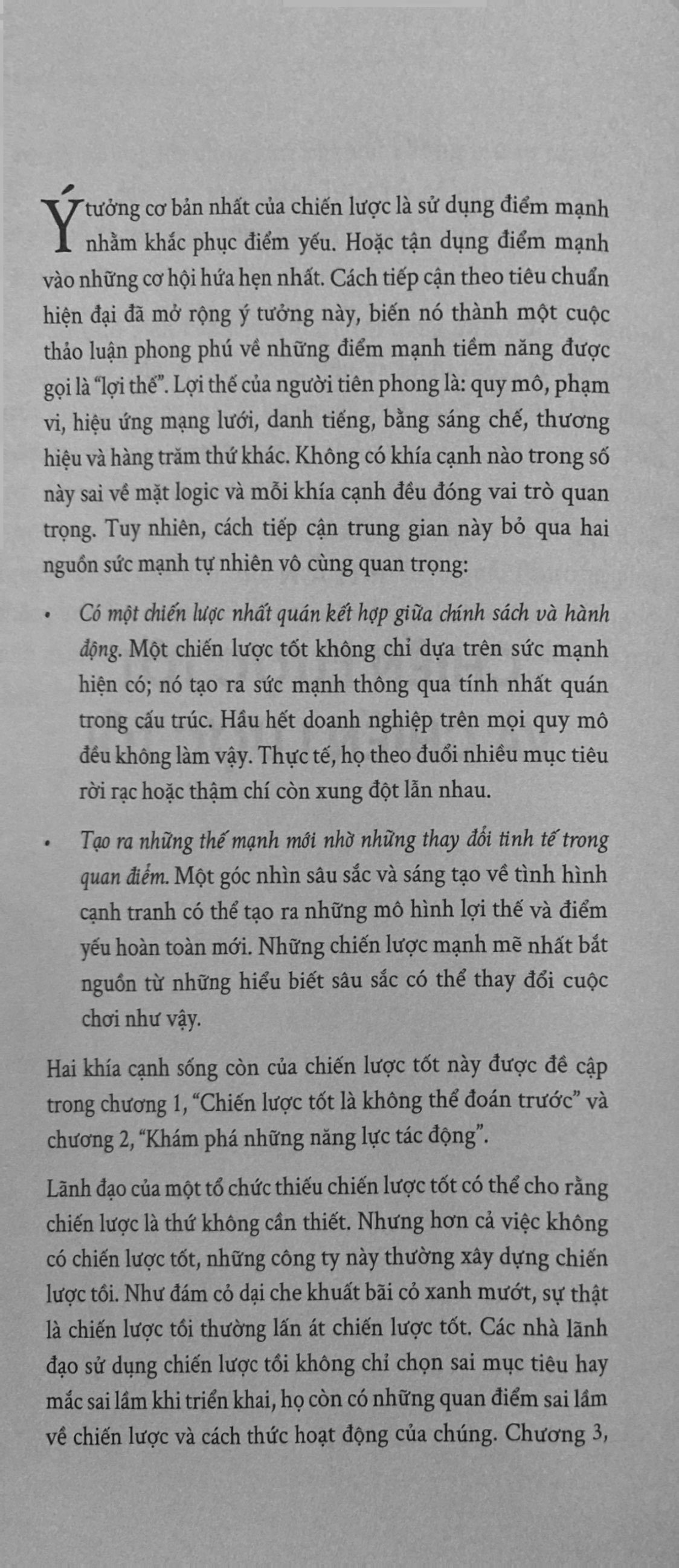 good strategy bad strategy - chiến lược tốt và chiến lược tồi - giã từ những ý niệm viển vông và định nghĩa lại về chiến lược