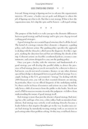 good strategy/bad strategy : the difference and why it matters