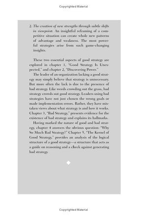 good strategy/bad strategy : the difference and why it matters