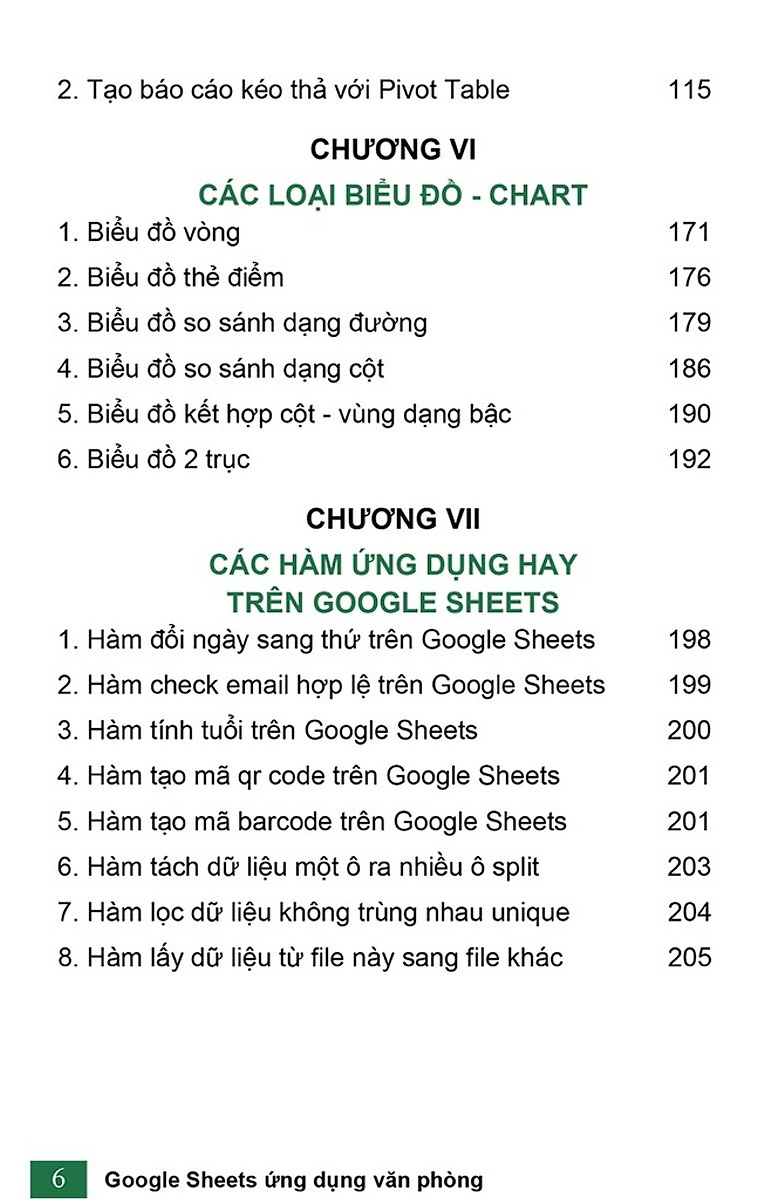 google sheet ứng dụng văn phòng - tạo báo cáo tự động và trực quan dữ liệu
