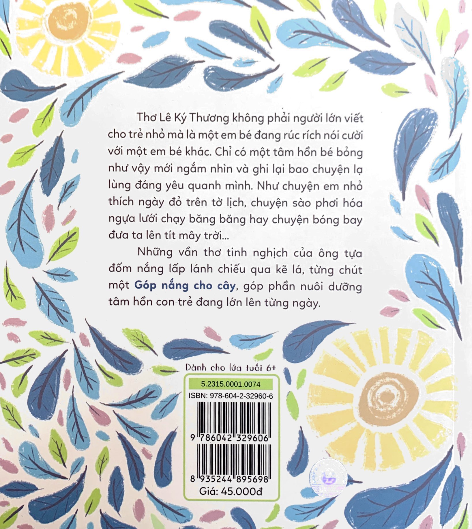 góp nắng cho cây