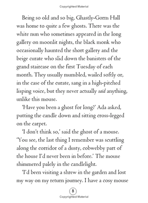 goth girl and the ghost of a mouse