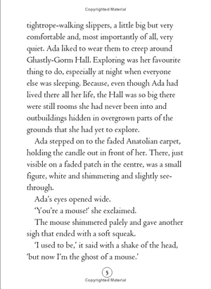 goth girl and the ghost of a mouse